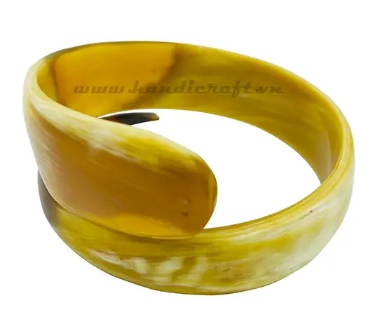 Horn Bangle Bracelet HD00002, handmade buffalo horn jewelry