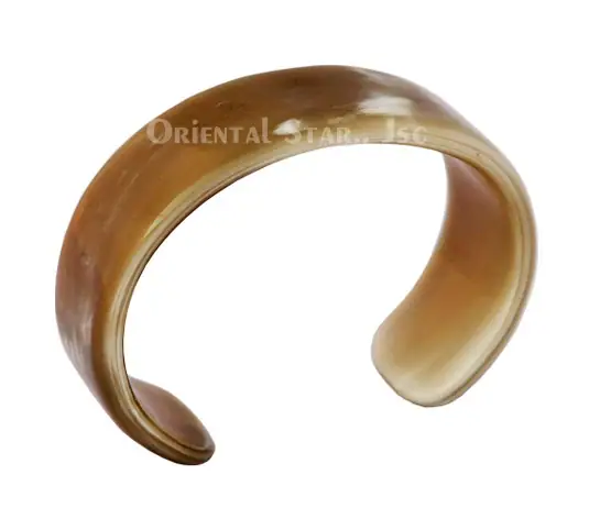 Horn Cuff Bracelet HD00009, handmade buffalo horn jewelry