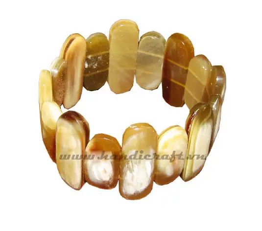 Horn Bangle Bracelet HD00020, handmade buffalo horn jewelry