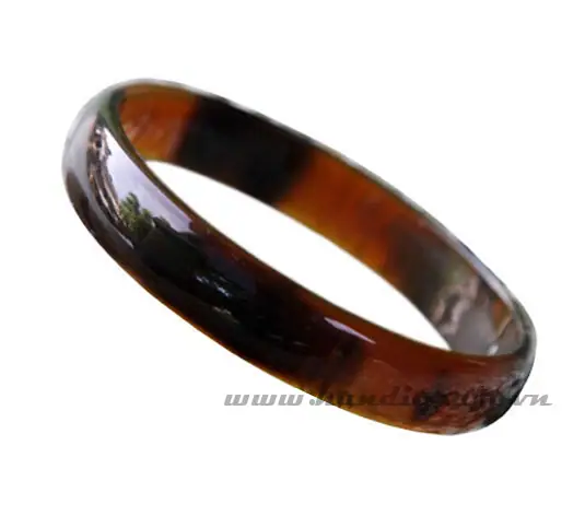 Horn Bangle Bracelet HD00026, handmade buffalo horn jewelry