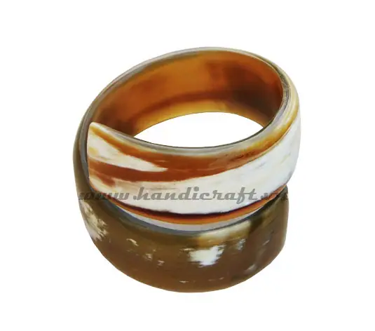 Horn Bangle Bracelet HD00034, handmade buffalo horn jewelry