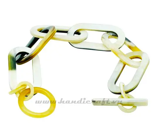 Horn Circle Bangle Bracelet HD00099, handmade buffalo horn jewelry