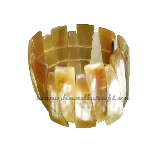 Brown Horn Bangle Bracelet HD00156, handmade buffalo horn jewelry
