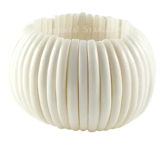 Bone Bangle Bracelet HD00187, handmade buffalo horn jewelry