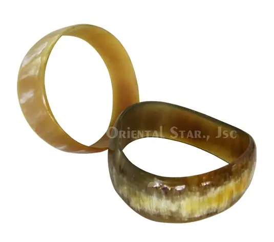 Natural Horn Bangle Bracelet HD00254, handmade buffalo horn jewelry