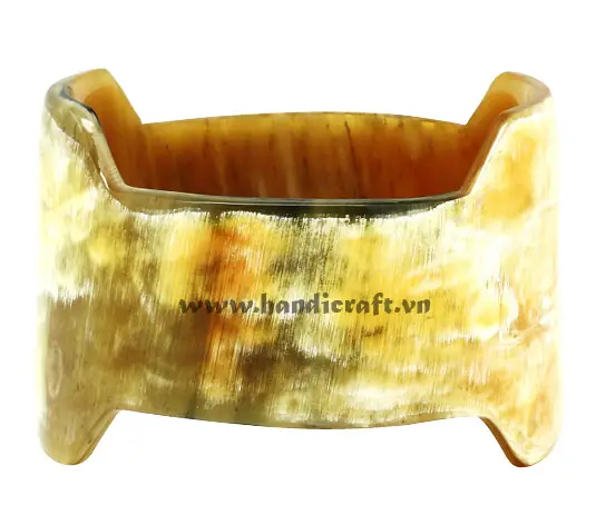 Natural Carved Horn Bangle Bracelet HD00304, handmade buffalo horn jewelry
