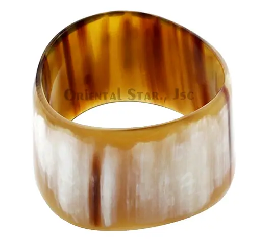 Natural Horn Bangle Bracelet HD00309, handmade buffalo horn jewelry