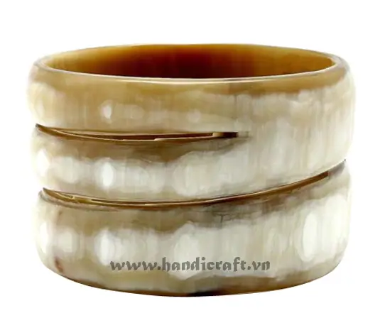 Buffalo Horn Bangle Bracelet HD00326, handmade buffalo horn jewelry