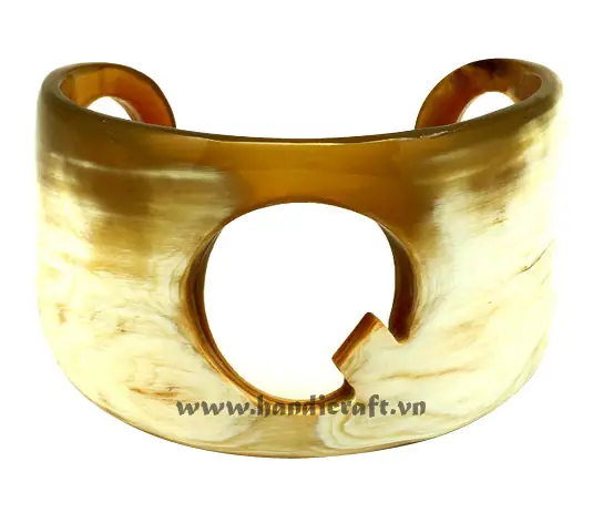 Horn Cuff Bracelet HD00351, handmade buffalo horn jewelry