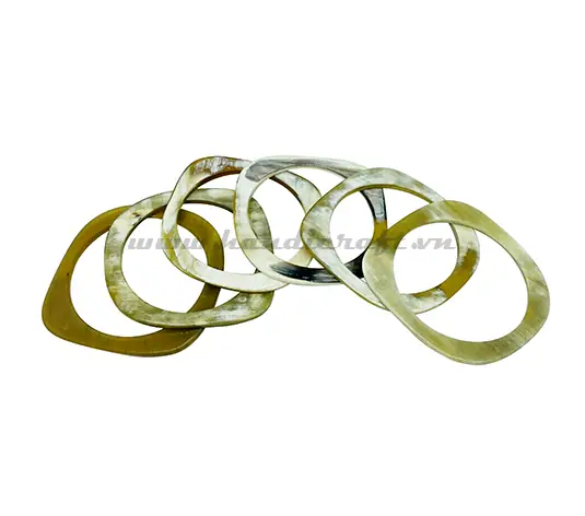 Natural Horn Bangle Bracelet HD00407, handmade buffalo horn jewelry