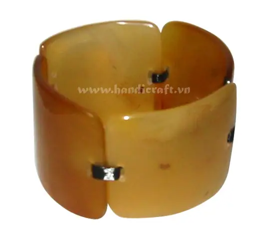 Natural Horn Bangle Bracelet HD00441, handmade buffalo horn jewelry