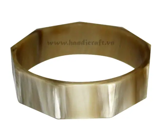 Multi Angles Horn Bangle Bracelet HD00451, handmade buffalo horn jewelry
