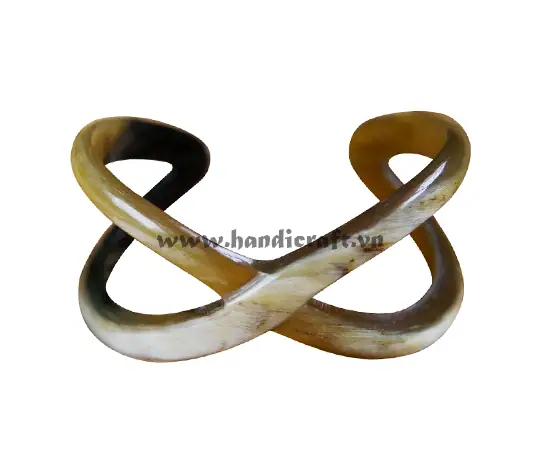 Horn Cuff Bracelet HD00492, handmade buffalo horn jewelry