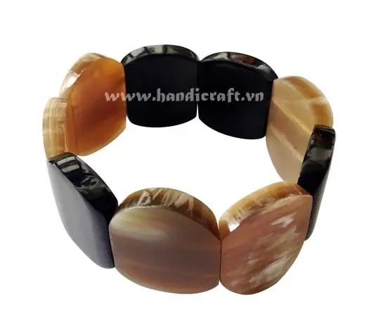 Horn Bangle Bracelet HD00497, handmade buffalo horn jewelry