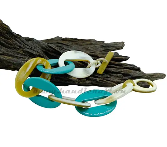 Buffalo Horn Bracelet HD00510, handmade buffalo horn jewelry