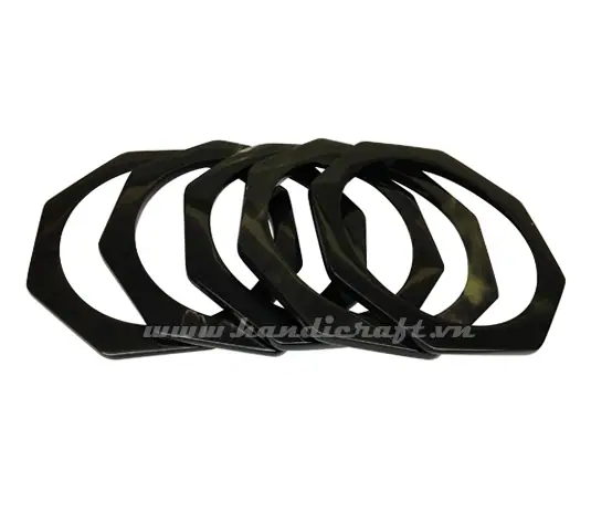 Natural Horn Bangle Bracelet HD00511, handmade buffalo horn jewelry