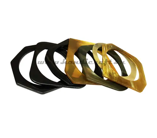 Natural Horn Bangle Bracelet HD00512, handmade buffalo horn jewelry