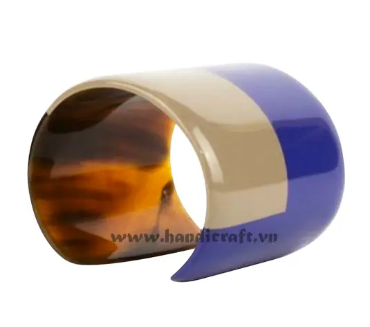 Horn & Lacquer Bracelet HD00520, handmade buffalo horn jewelry