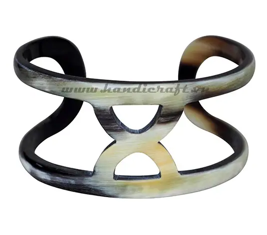 Natural Horn Bracelet HD00537, handmade buffalo horn jewelry