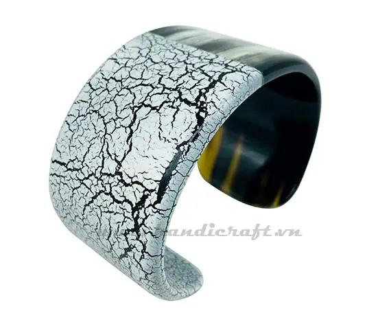 Horn & Lacquer Bracelet HD00562, handmade buffalo horn jewelry