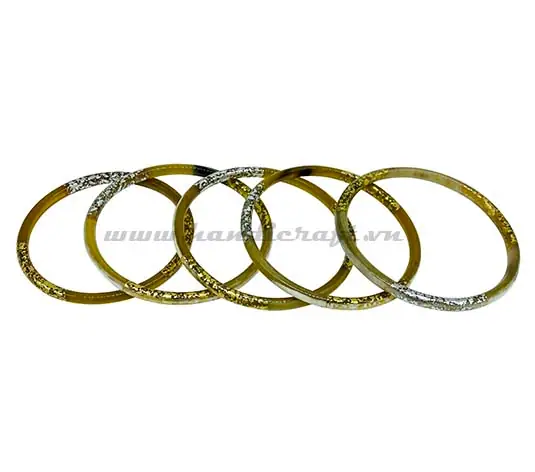 Horn & Lacquer Bracelet HD00569, handmade buffalo horn jewelry