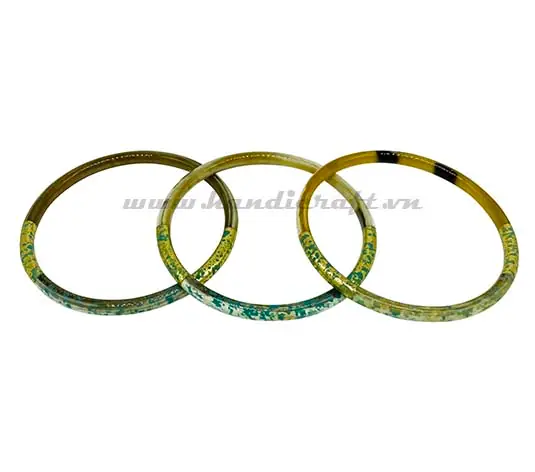 Horn & Lacquer Bracelet HD00570, handmade buffalo horn jewelry