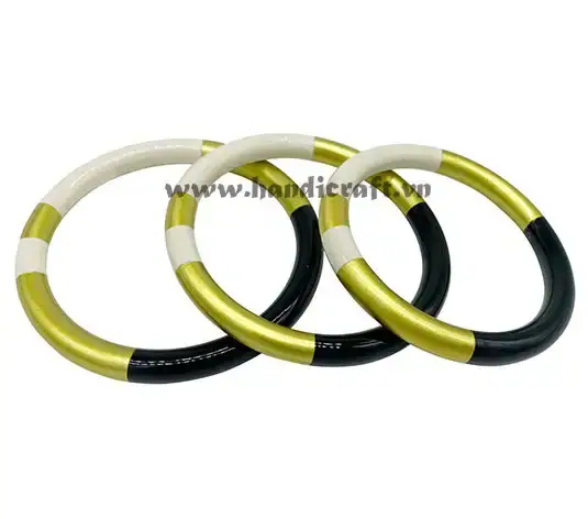 Horn & Lacquer Bracelet HD00575, handmade buffalo horn jewelry