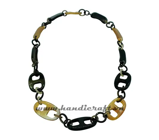 Large Dark Horn HD10008, handmade buffalo horn jewelry