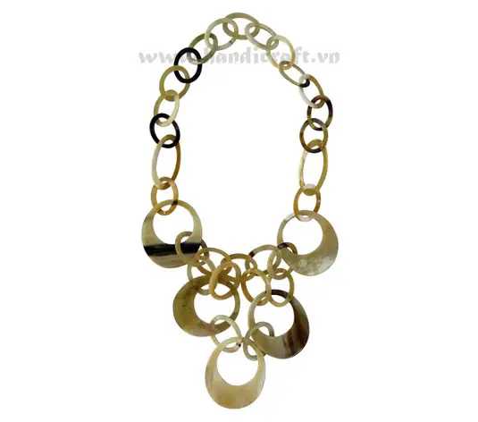 Five Large Horn Pendant HD10014, handmade buffalo horn jewelry