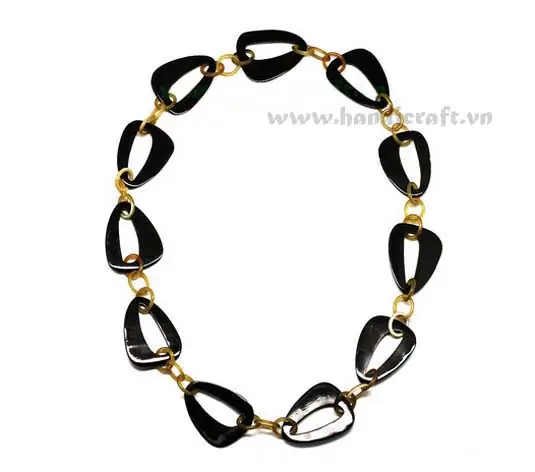 Waterdrop Horn HD10023, handmade buffalo horn jewelry