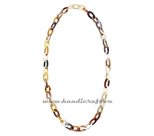 Natural Horn Chain HD10037, handmade buffalo horn jewelry
