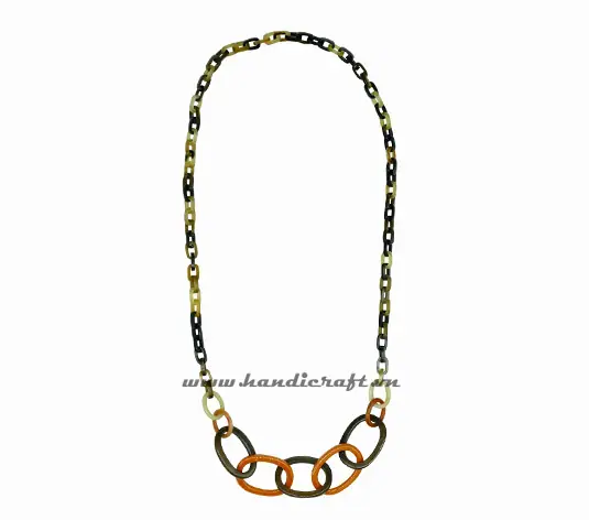 Long Buffalo Horn Necklace HD10038, handmade buffalo horn jewelry