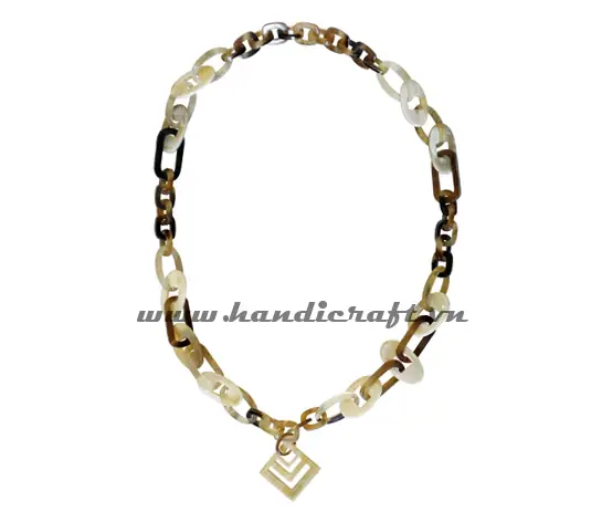 Buffalo Horn Necklaces Vietnam HD10042, handmade buffalo horn jewelry
