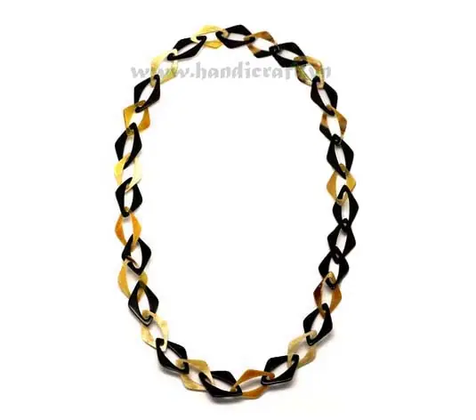 Diamond Horn Links HD10109, handmade buffalo horn jewelry