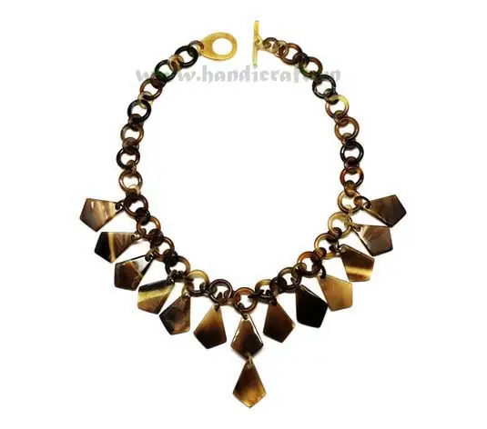 Dark Horn Diamond HD10124, handmade buffalo horn jewelry