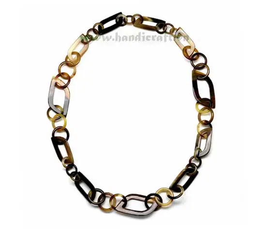 Natural Horn Links HD10231, handmade buffalo horn jewelry