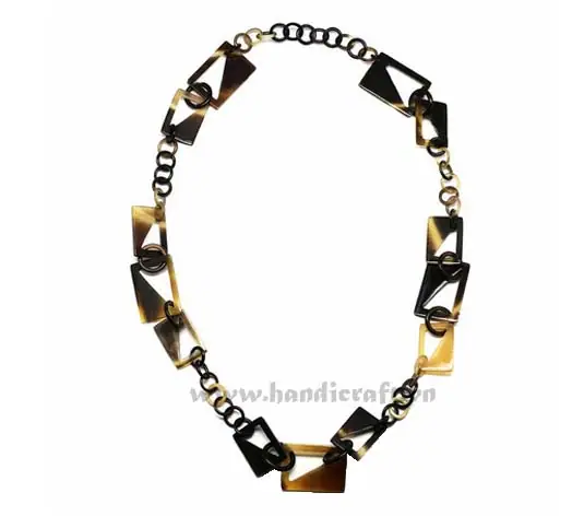 Dark Horn Deco HD10235, handmade buffalo horn jewelry