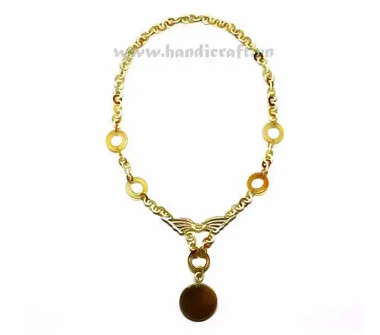 Natural Horn, Benley Symbol HD10240, handmade buffalo horn jewelry