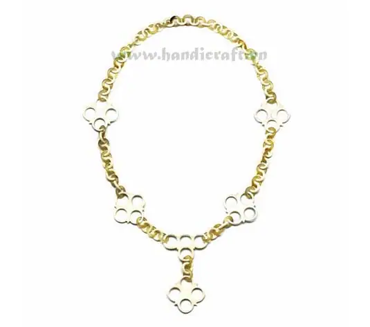 Natural Horn with White Lacquer Pendants HD10241, handmade buffalo horn jewelry
