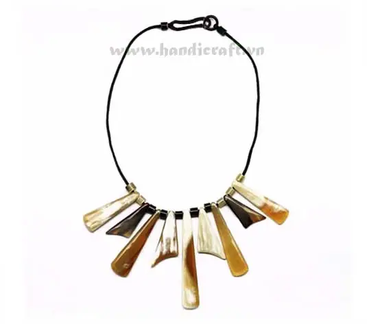 Tribal Style Necklace HD10258, handmade buffalo horn jewelry