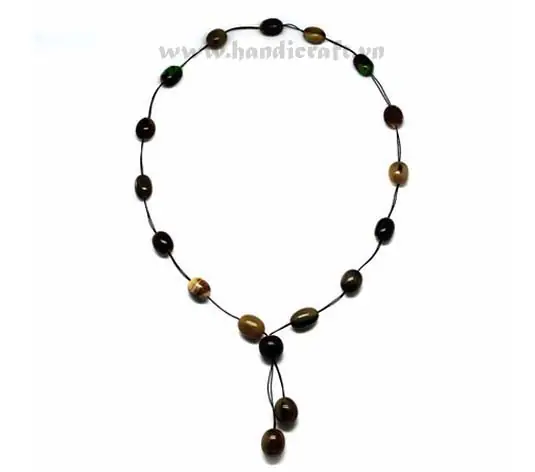 Solid Horn Beads HD10274, handmade buffalo horn jewelry
