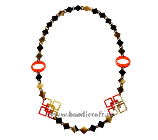 Diamond Horn with Lacquer HD10395, handmade buffalo horn jewelry