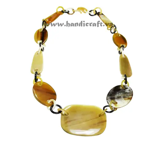Natural Horn Necklace HD10585, handmade buffalo horn jewelry