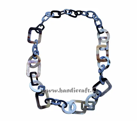 Multi Shapes Horn, Matte Finish HD10624, handmade buffalo horn jewelry