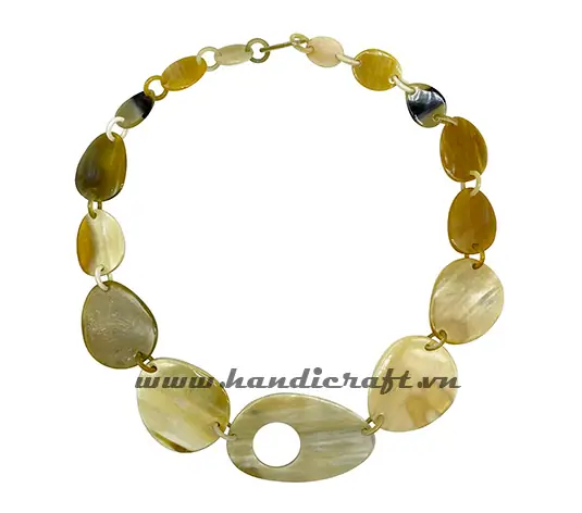 Buffalo Horn Necklace HD10689, handmade buffalo horn jewelry
