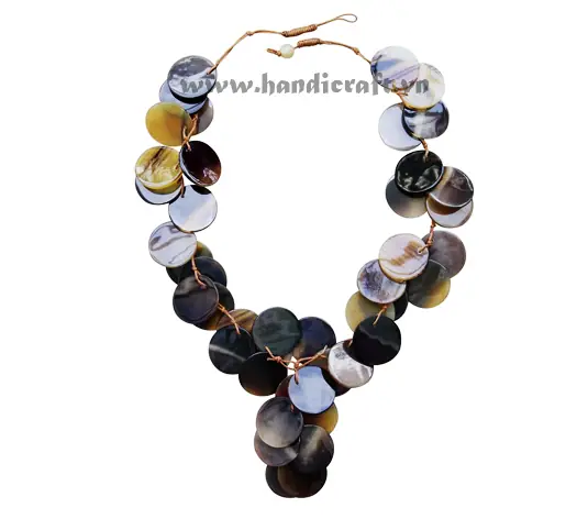 Buffalo Horn Necklace HD10740, handmade buffalo horn jewelry
