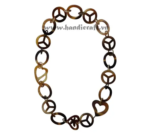 Buffalo Horn Necklace HD10762, handmade buffalo horn jewelry