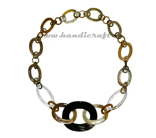 Buffalo Horn Necklace HD10768, handmade buffalo horn jewelry