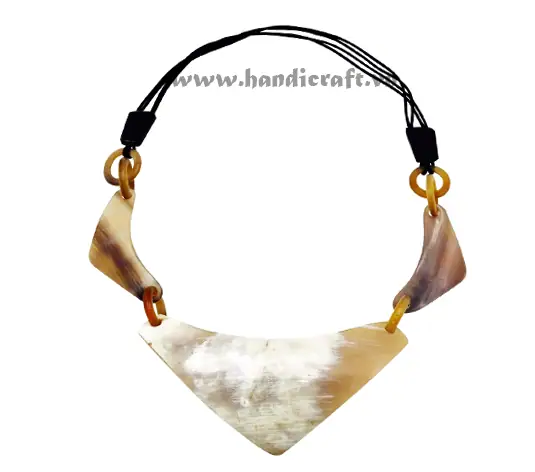 Buffalo Horn Necklace HD10775, handmade buffalo horn jewelry