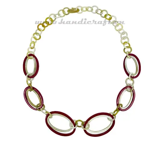Buffalo Horn Necklace HD10813, handmade buffalo horn jewelry